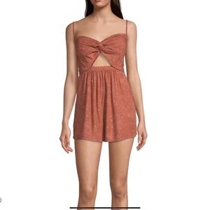 Arizona Sleeveless Romper-Juniors